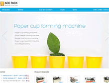 Tablet Screenshot of paper-cup.co.kr